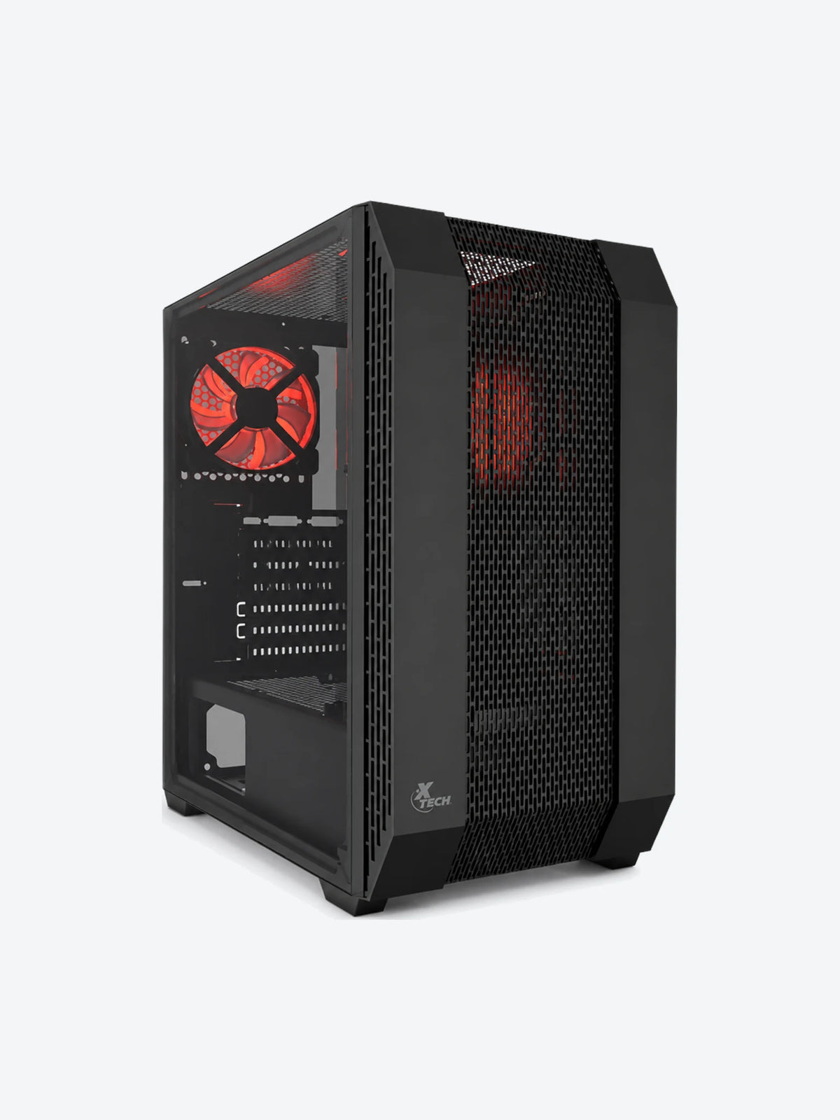 Xtech - XT-GMR3 - Tower - ATX/MicroATX - Black - side Acrylic window