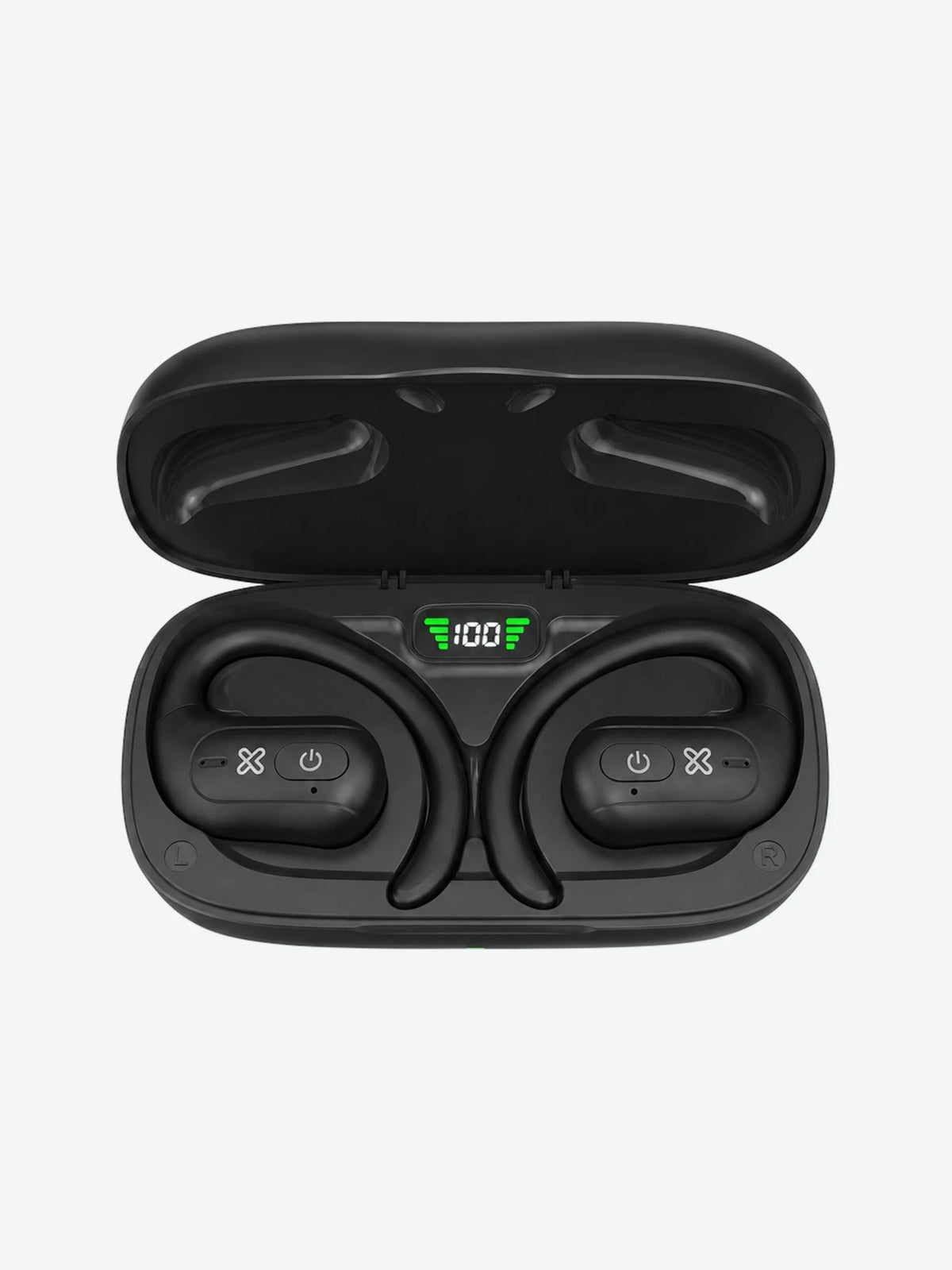 Klip Xtreme - True wireless earphones - Para Phone / Para Cellular phone / Para Tablet - Wireless - Open ear - TWS-1