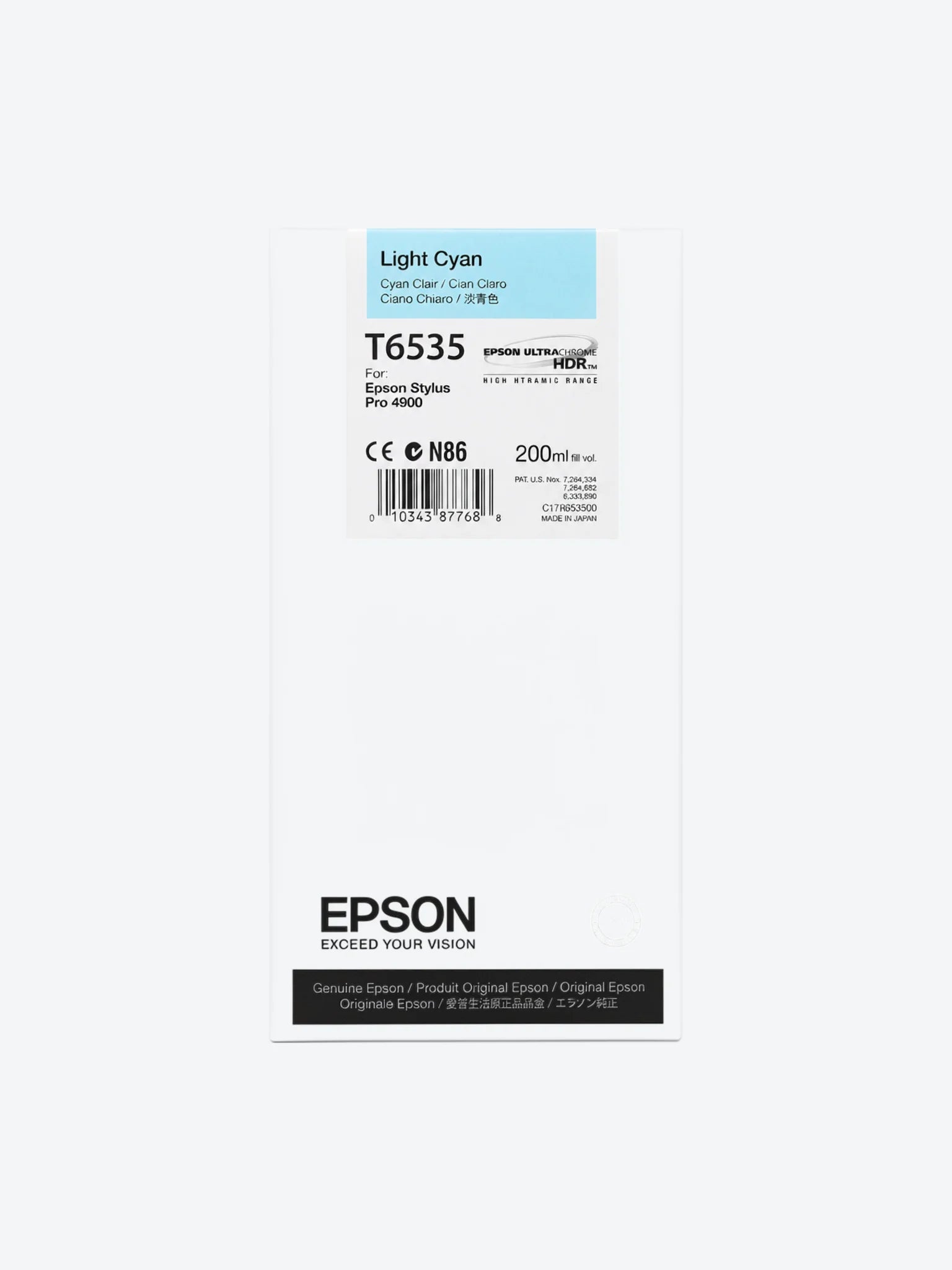 LT CYAN 200 ml Epson Stylus Pro 4900
