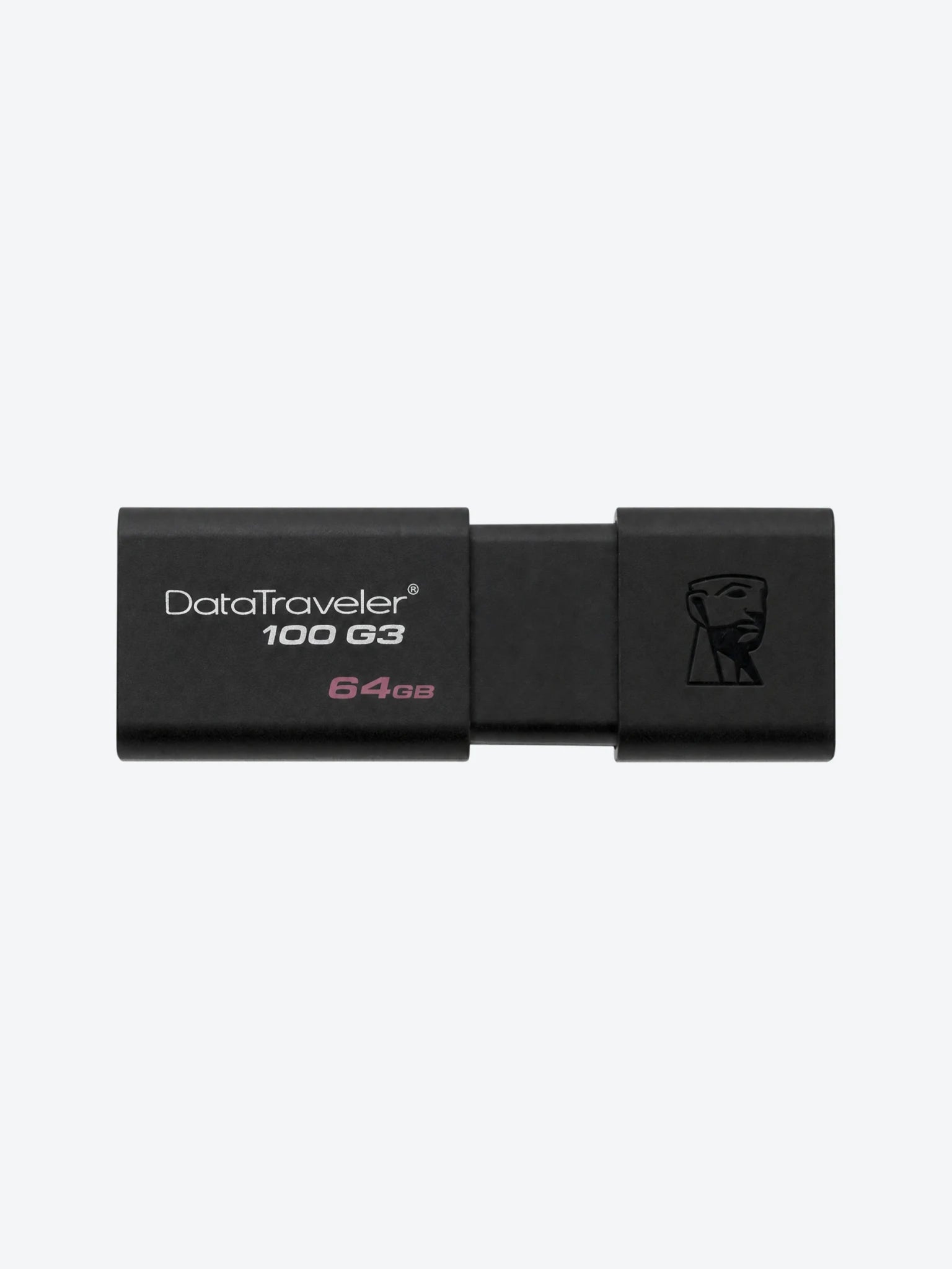 MEMORIA USB 64GB USB 3.0 DATA TRAVELER 100 G3 NEGRO KINGSTON-1