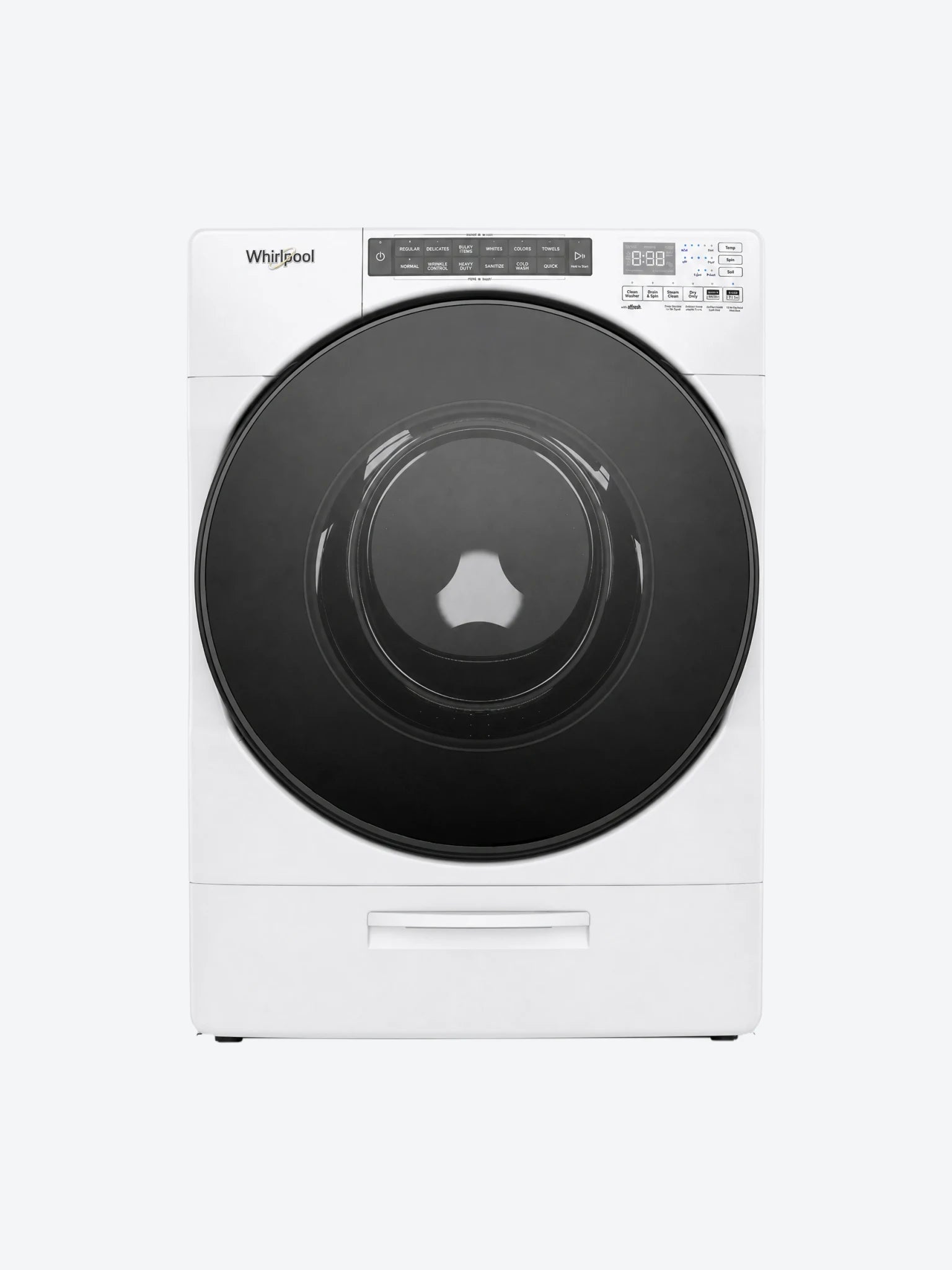 Lavasecadora Whirlpool 20Kg Electrica Con Dispensador Load&Go Carga Frontal Color Blanco-1