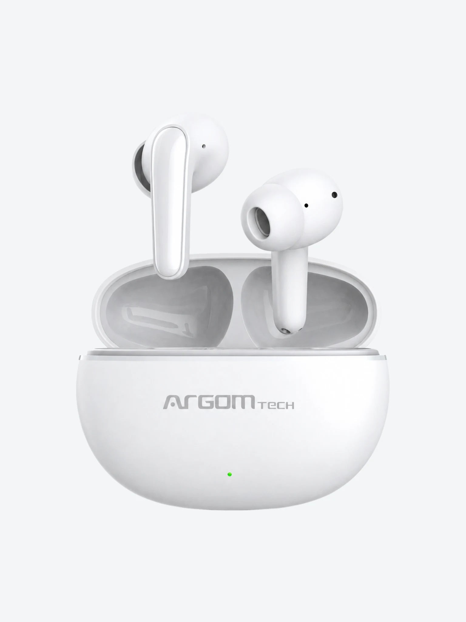 Auriculares Argom ARG-HS-5021WT Estereo Inalambricos Bluetooth SkeiPods E20 con Cancelacion de Ruido Dual ENC-1
