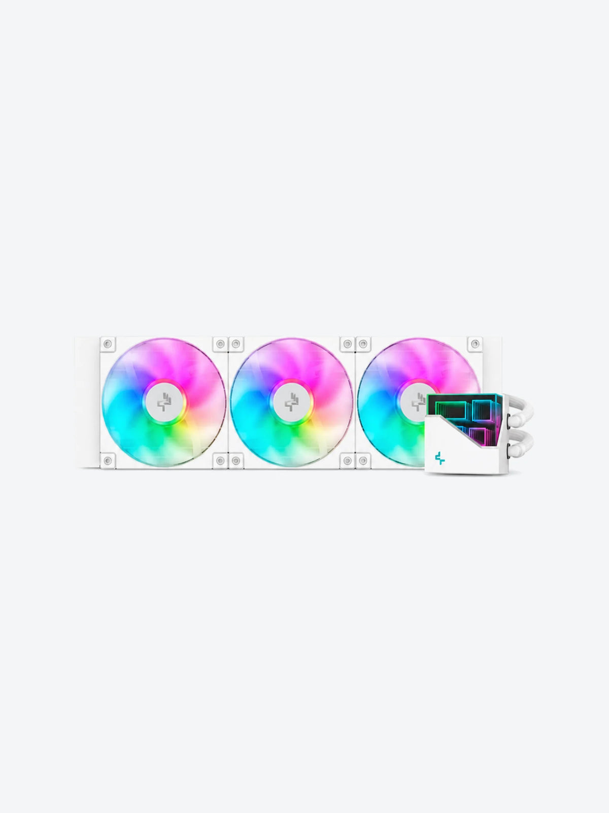 ENFRIAMIENTO LIQUIDO RGB DEEPCOOL LT360 WH AIO 360MM R-LT360-WHAMNC-G-1-1