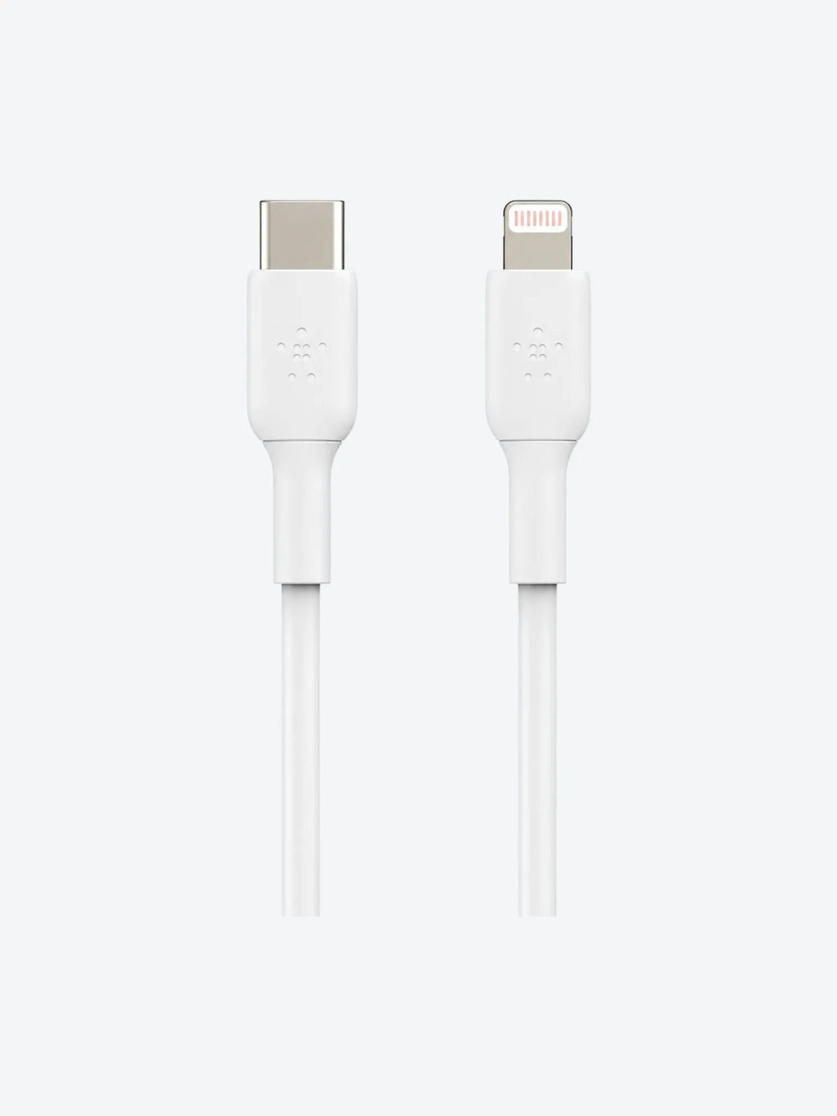 Belkin BoostCharge - Cable Lightning - 24 pin USB-C macho a Lightning macho - 3 m - blanco