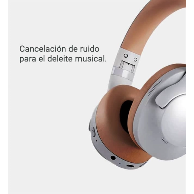 Headset Bianco Inalambrico BI-BT048A-ANC Color Cafe-2