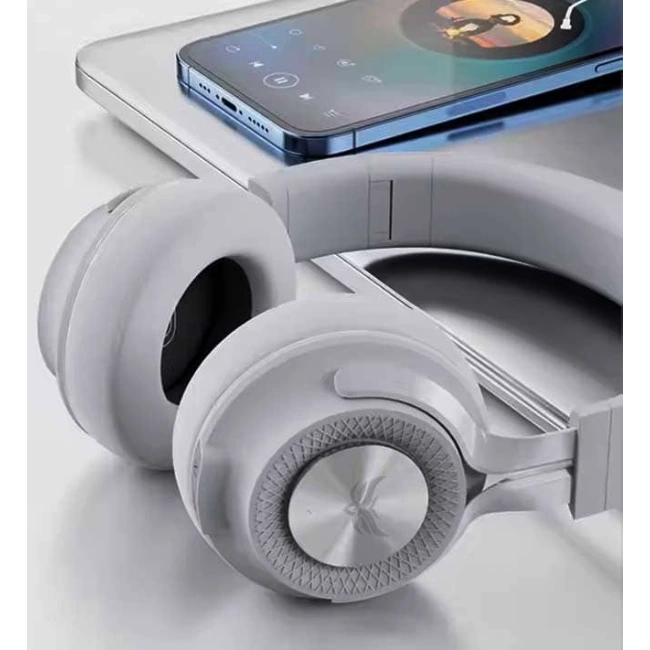 Headset Bianco Inalambrico Fingertime FREE P1 DP10887 Color Gris-4