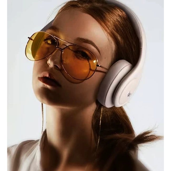 Headset Bianco Inalambrico Fingertime Free P9 BI-HUS-P009 Color Hueso-7