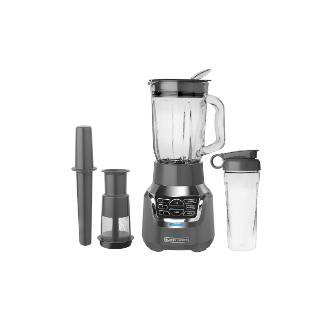 Licuadora Black+Decker BL1350G Infusion 3 en 1 1.4Lts 900 Watts con Vaso Personal