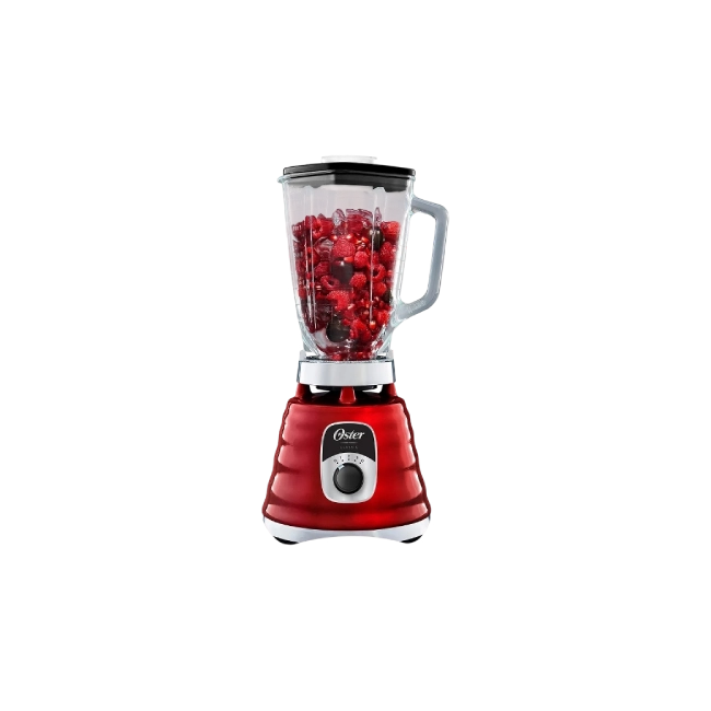 Licuadora Clasica  Oster BLST4126R-013 con Perilla Ergonomica de 3 Velocidades Color Roja-7