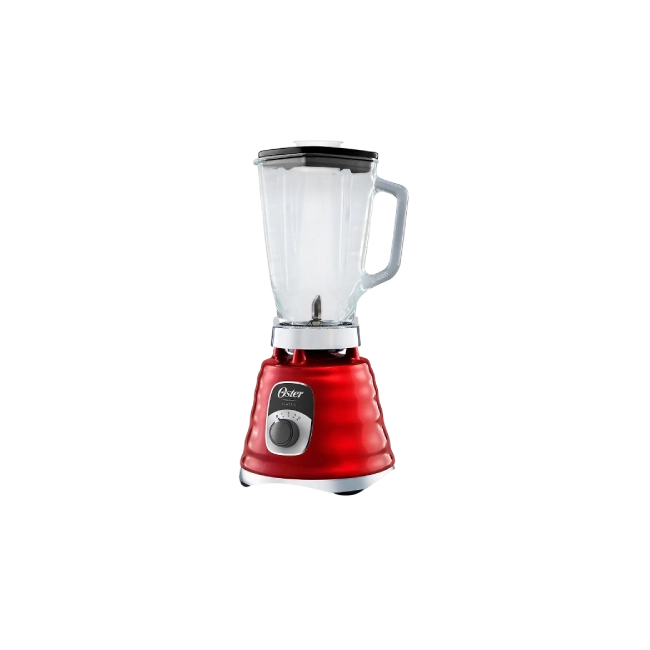 Licuadora Clasica  Oster BLST4126R-013 con Perilla Ergonomica de 3 Velocidades Color Roja-8
