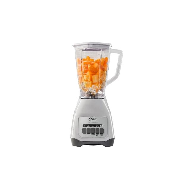 Licuadora Oster BLSTKAP-WPB-013 con 2 Velocidades 800W y Vaso Plastico Color Gris-7
