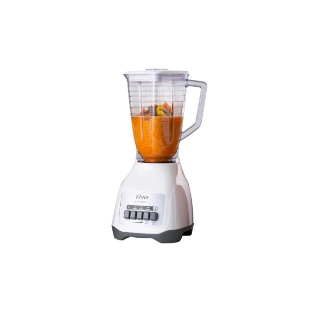 Licuadora Oster BLSTKAP-WPB-013 con 2 Velocidades 800W y Vaso Plastico Color Gris-8