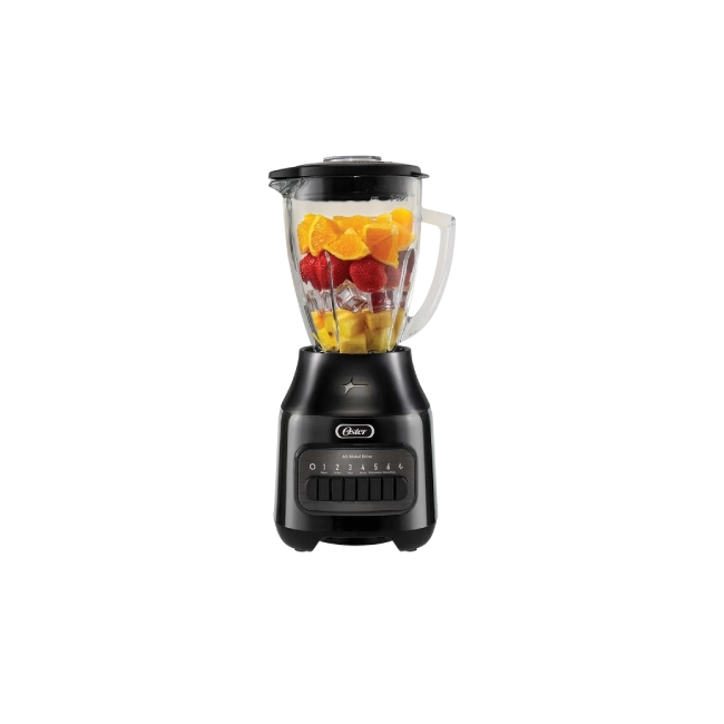 Licuadora Oster Pro BLSTPEG-BPB-013 con  6 Velocidades  800W Vaso Vidrio Color Negro-5