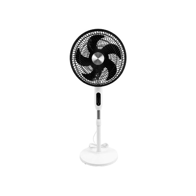 Ventilador Bianco BNC-AV23G-BKWH Tripode Giratorio con Control Remoto y Temporizador-1