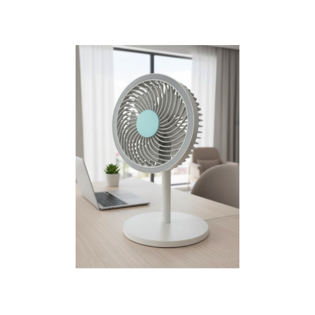Ventilador Multifuncional BNC-WHT-HF105 4000mAh Color Blanco