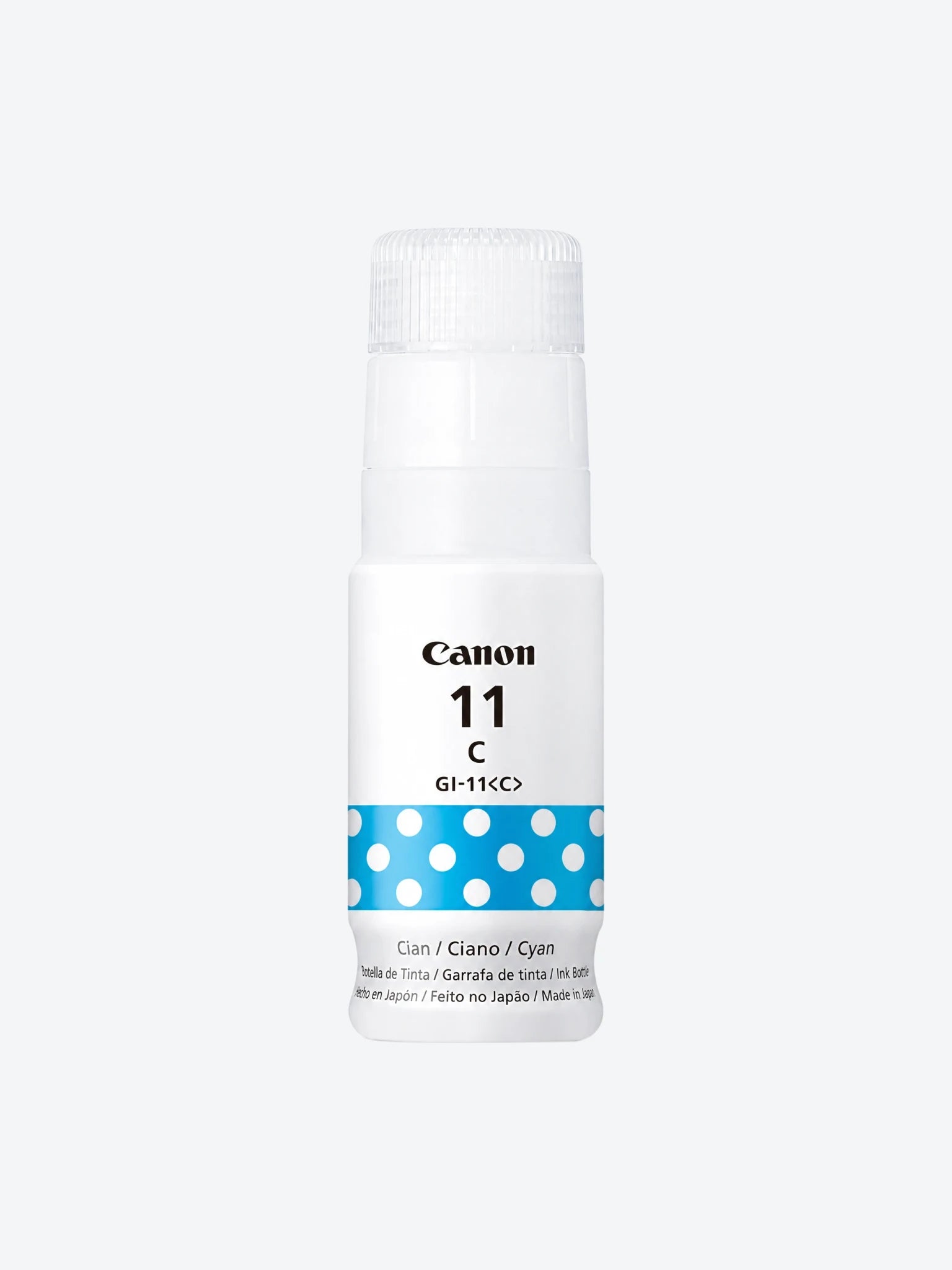 Botella de Tinta Canon GI-11 70ml Color Cian-1