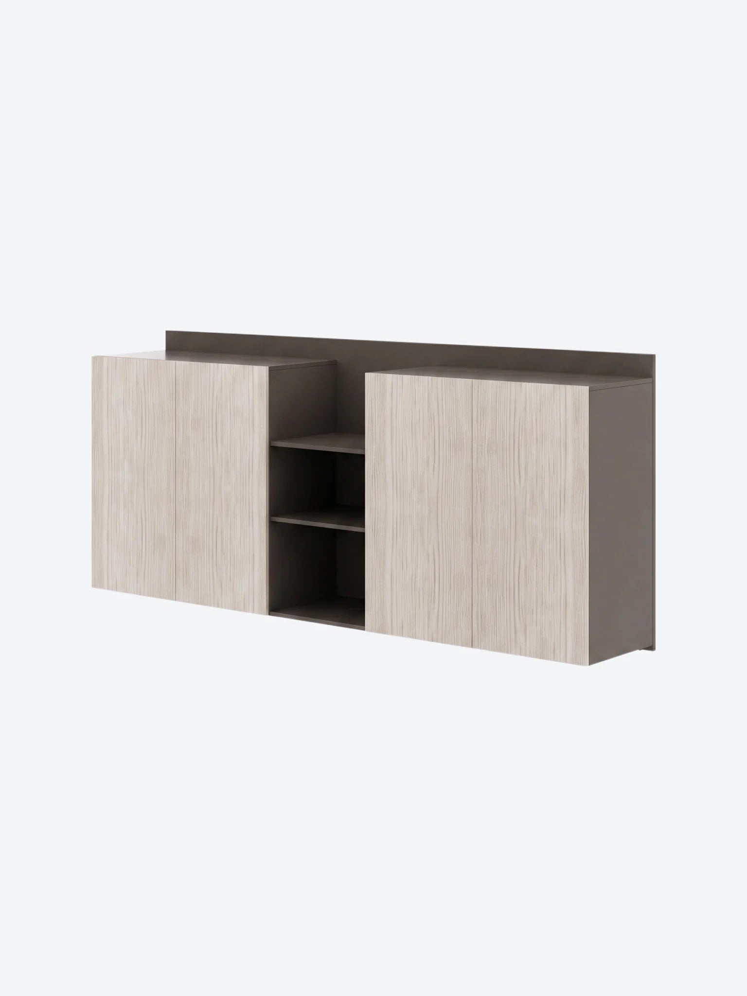 Gabinete Mediano Beiia-WJG Color Madera con Gris