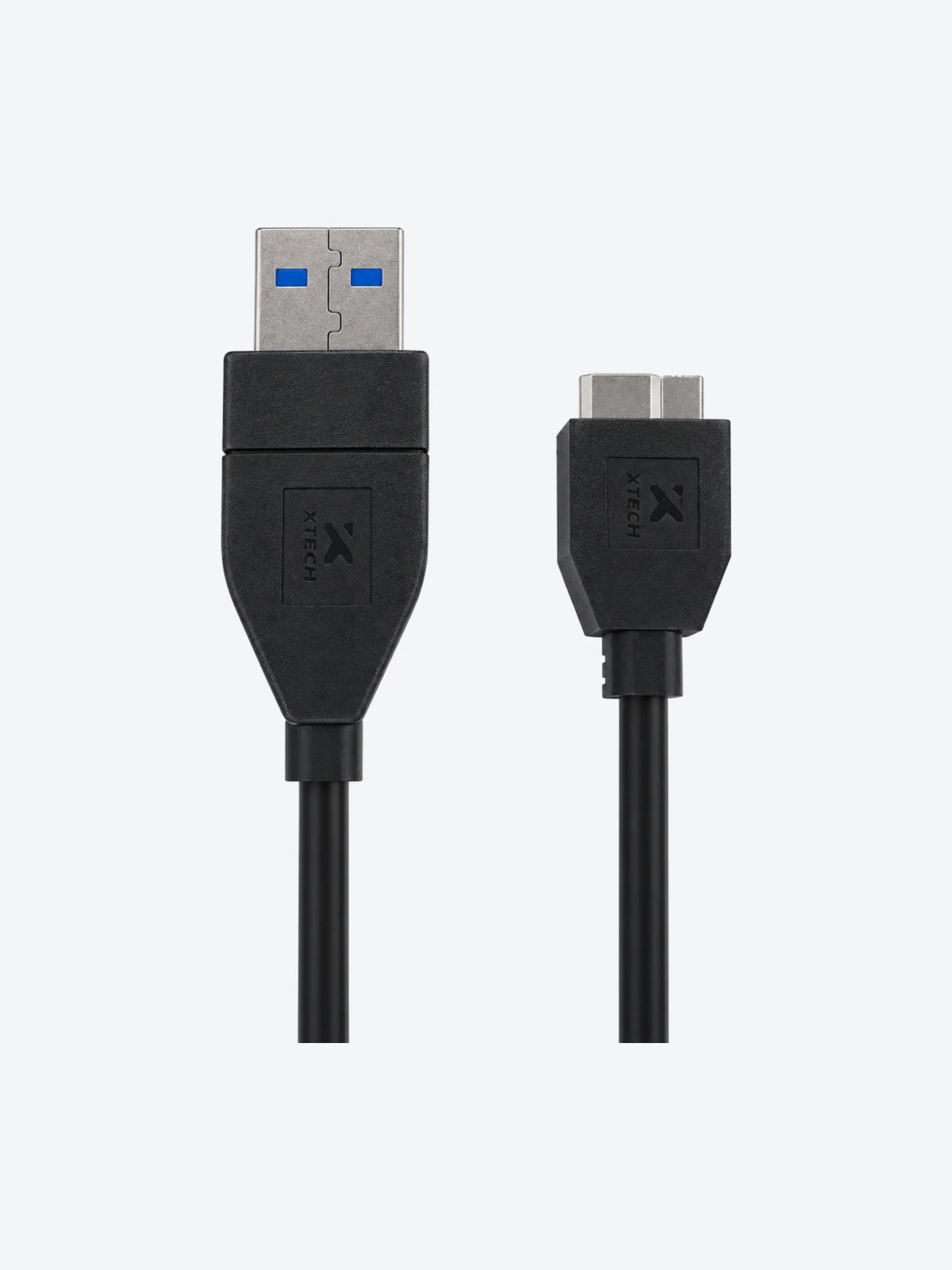 Xtech -   XTC-365 - Data cable - USB  to  Micro USB 3.0 - 91 cm - Black - 3ft for hard drives-1