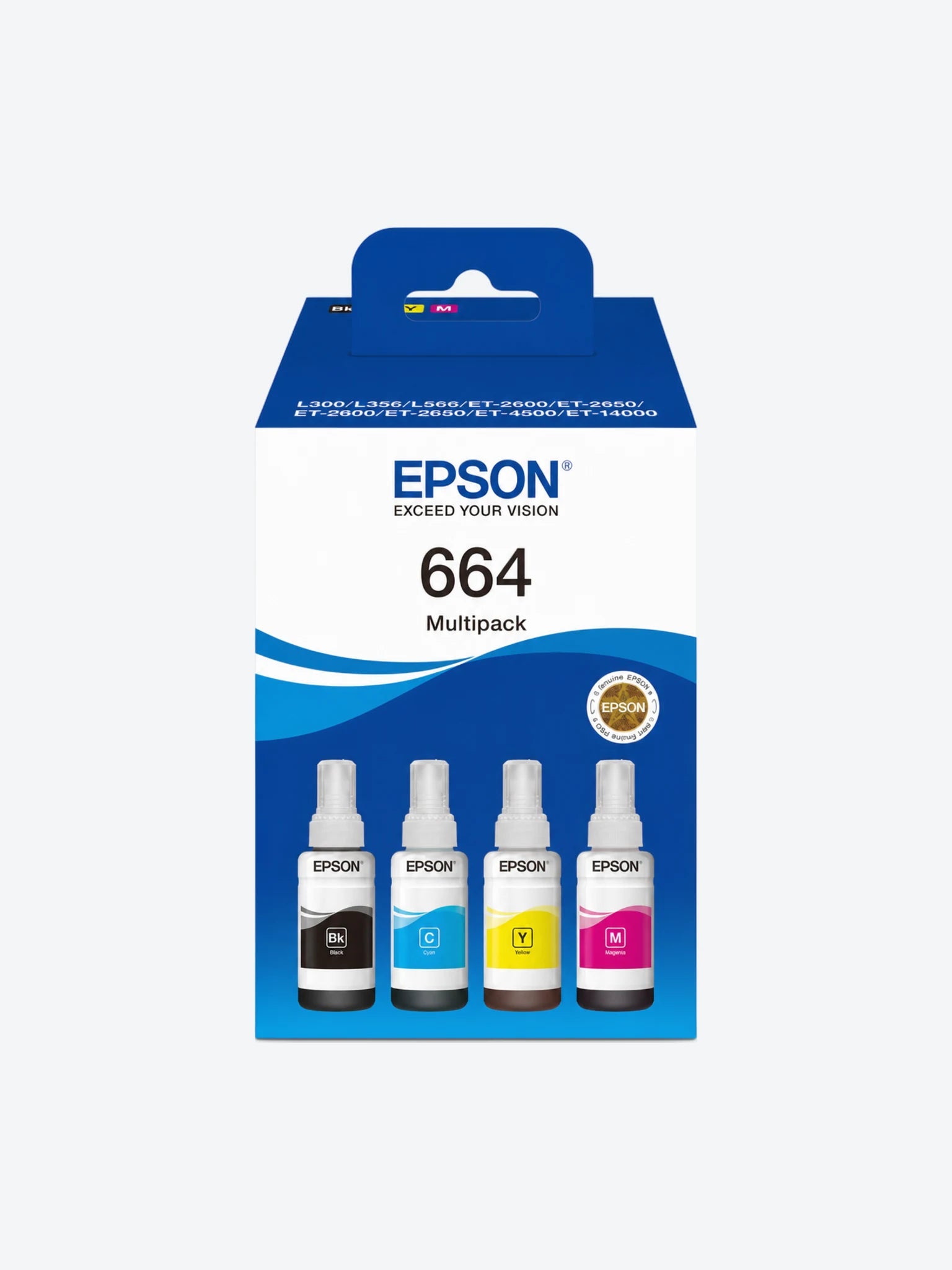 Epson T664 - 4 Pack CMYBK-1
