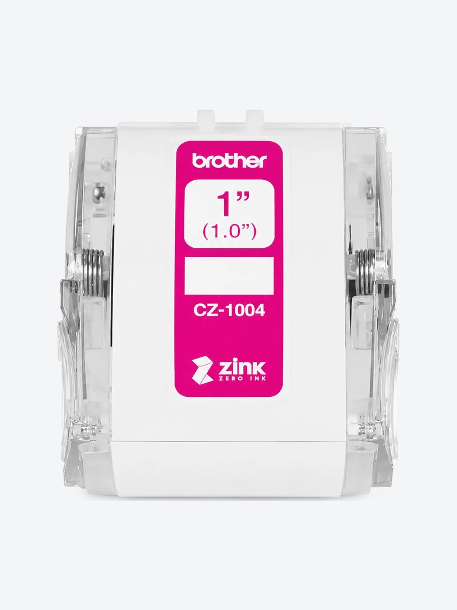 Rollo de cinta adhesiva Zero Ink. 1"- 25mm - Roll Cassette 5mts