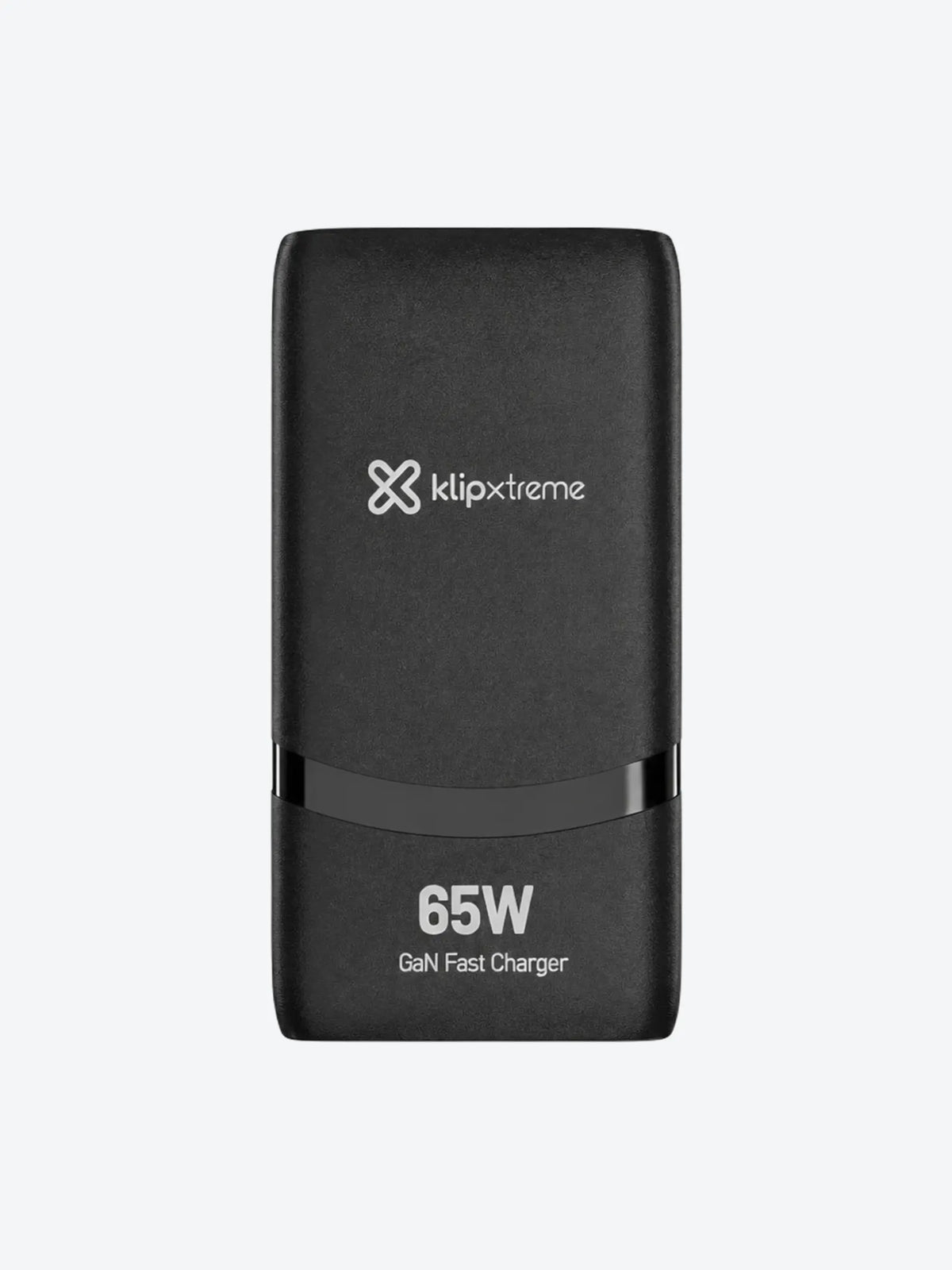 Klip Xtreme - Power converter / charger - 65 Watt - 2 x 24 pin USB-C - Laptop / Macbooks / Notebook / Cellular phone / Tablet - Wall - Para Smartphones, tablets, small devices - Slim