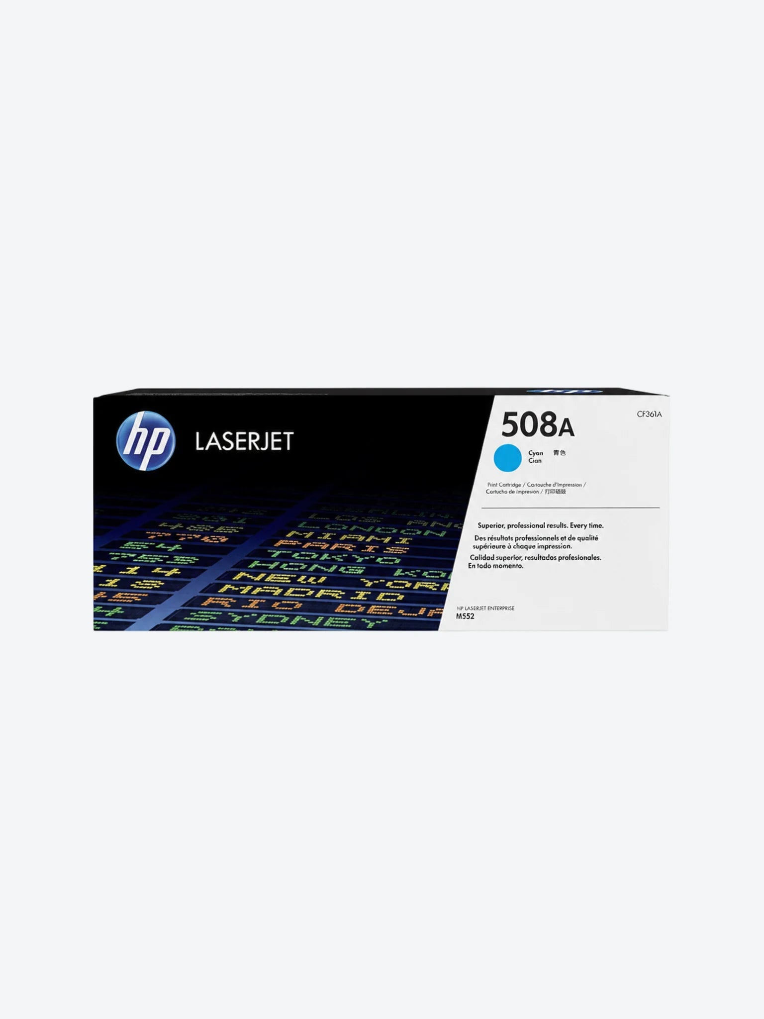 HP 508A - Cián - original - LaserJet - cartucho de tóner (CF361A) - para Color LaserJet Enterprise MFP M577; LaserJet Enterprise Flow MFP M577