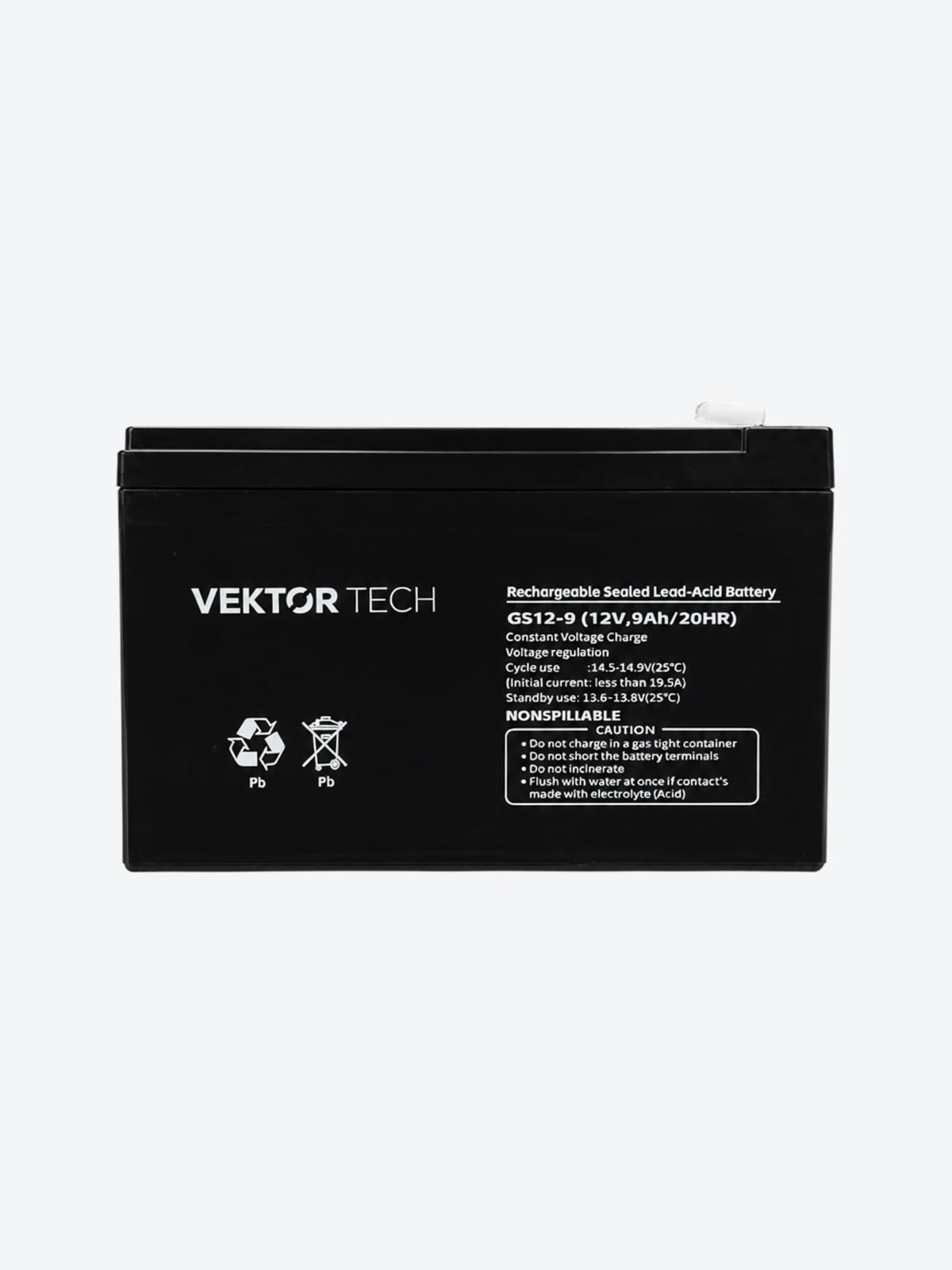 Bateria para UPS VektorTech 12V 9.0Ah