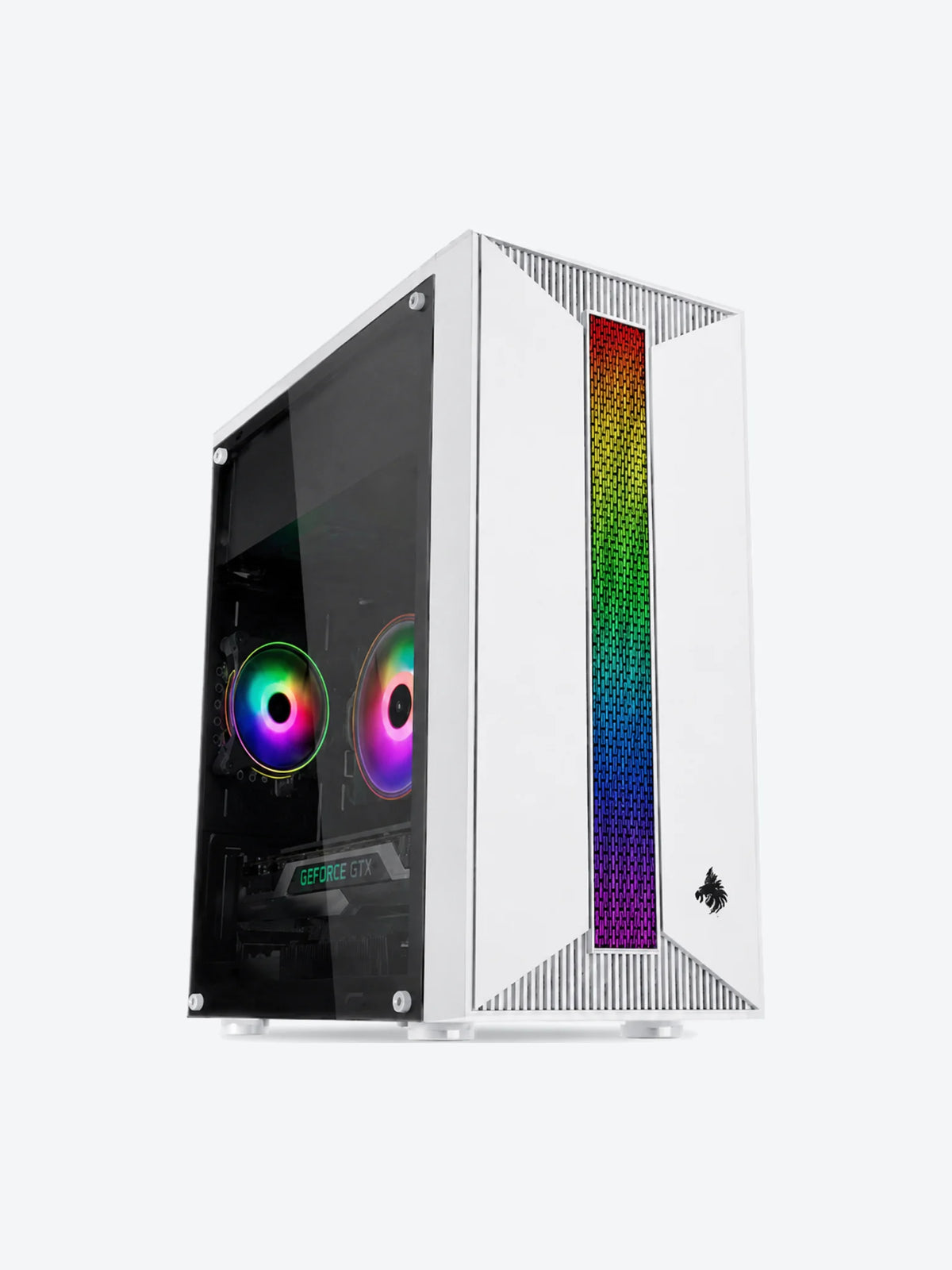 CASE GAMING EAGLE WARRIOR CM16KTRA002C MINI TOWER VENTILADOR 1 DE 120MM CON ACRILICO-1