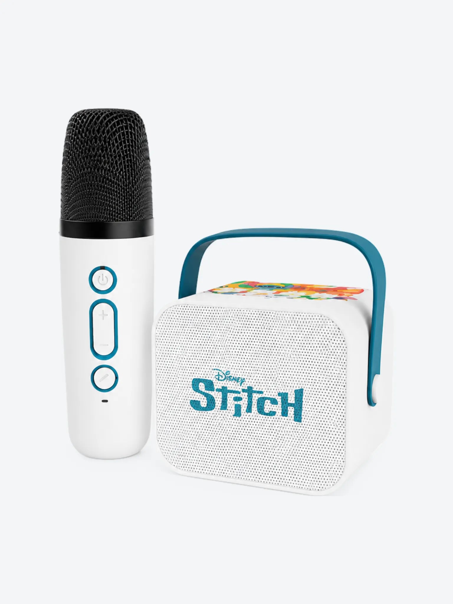 Mini Karaoke kit XTS-D622ST Stitch de Disney Color Blanco