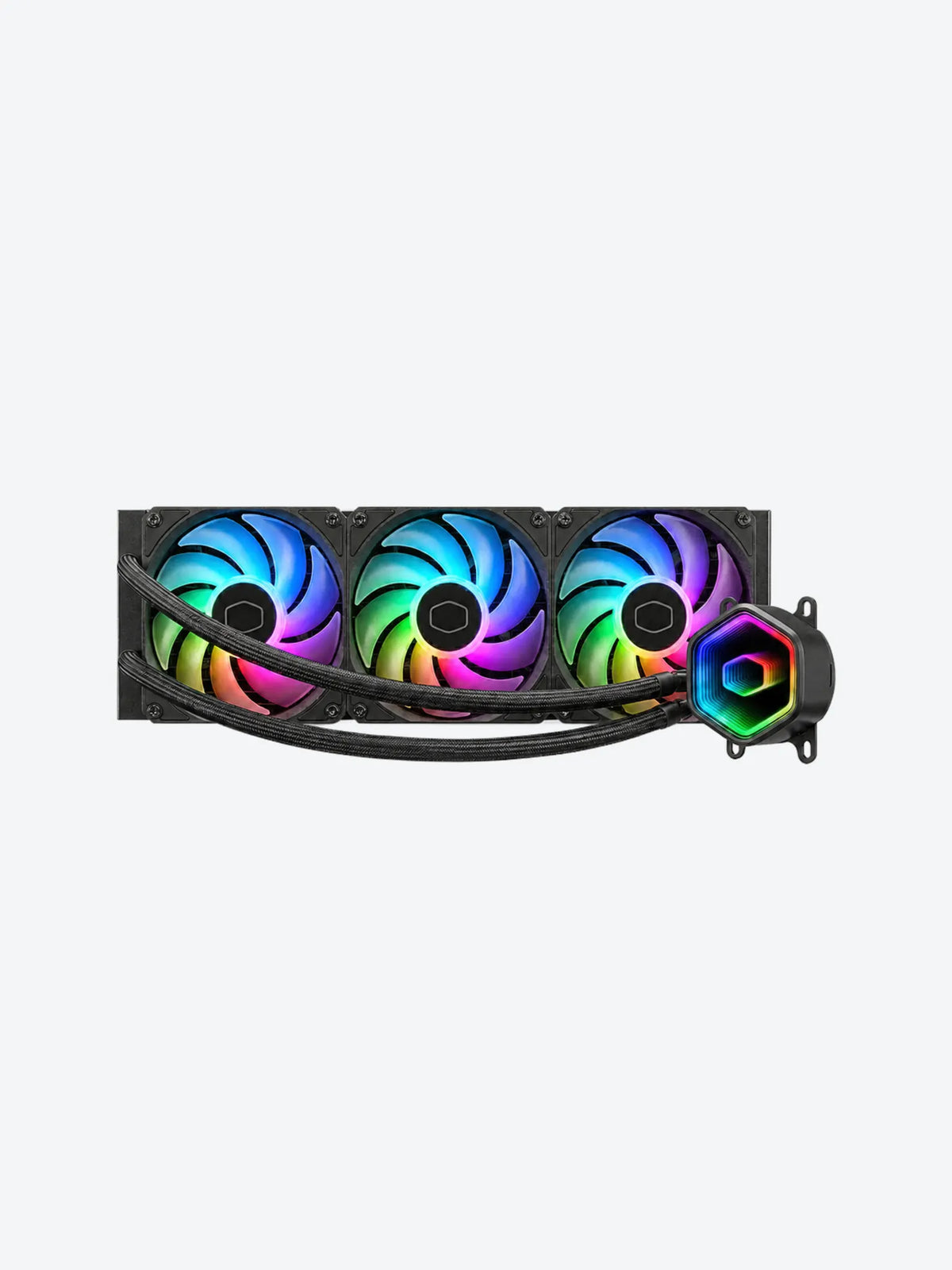 ENFRIAMIENTO LIQUIDO RGB COOLER MASTER MASTERLIQUID 360 CORE II 360MM AM4/AM5 Y LGA 1851 / 1700 EN ADELANTE MLW-D36M-A18PA-R1-1