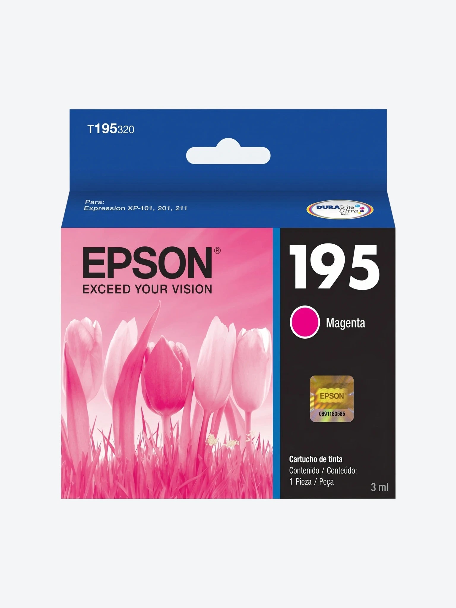 CARTUCHO DE TINTA T195320-AL T195 MAGENTA EPSON-1