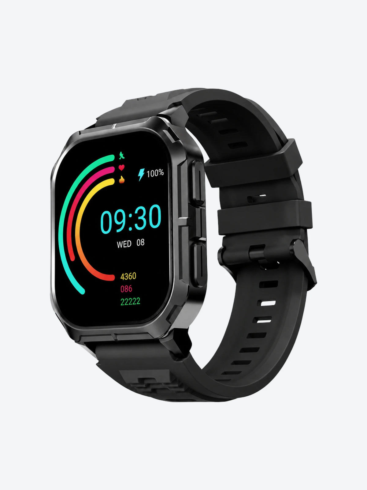 SMART WATCH HIFUTURE ULTRA 3 / BANDA DE 22MM NEGRO-1