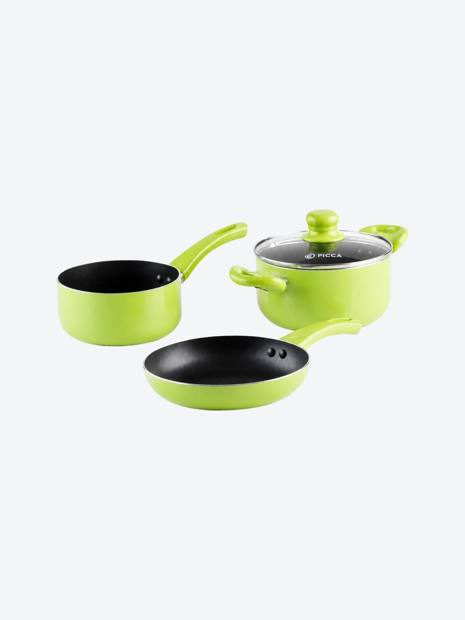 Bateria de Cocina Picca Sicilia PI004BTV 4 Piezas Dyflon Color Verde-1