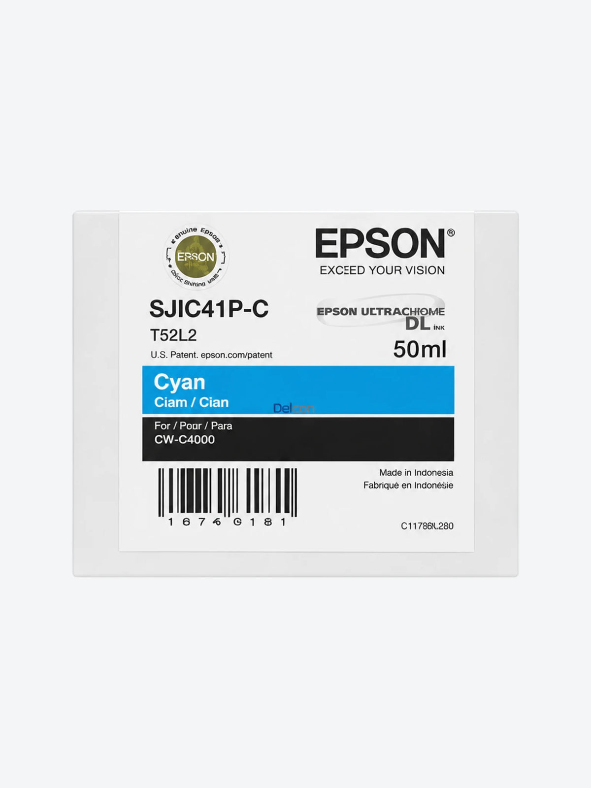 Cartucho de Tinta Cyan para CW-C4000 SJIC41P-C