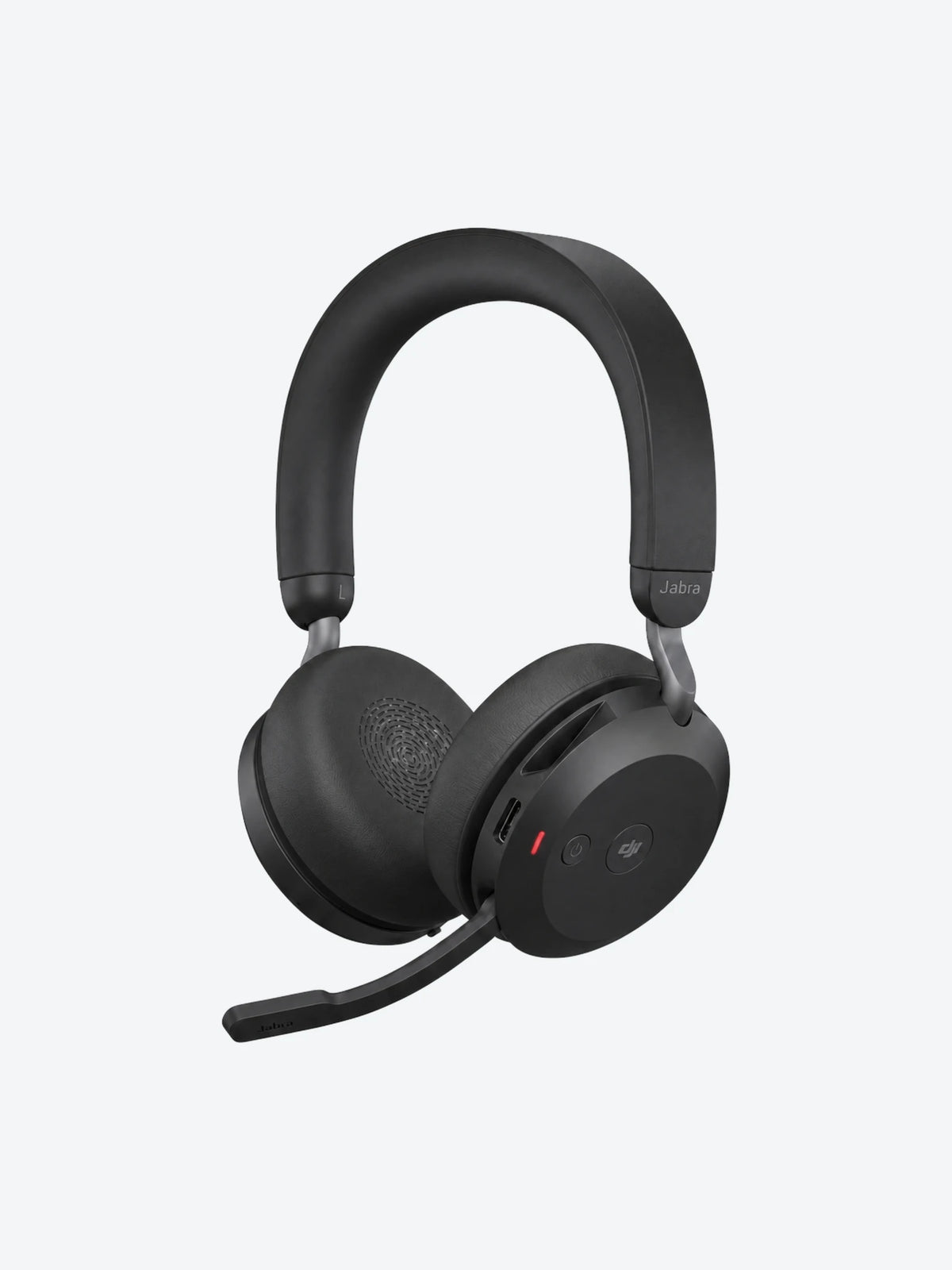 Jabra Evolve2 75 - Auricular - en oreja - Bluetooth - inalámbrico - cancelación de sonido activo - USB-A - aislamiento de ruido - negro - Certificado para Equipos de Microsoft-1