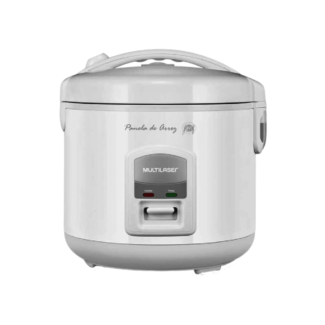 OLLA ARROCERA MULTI 5 TAZAS BLANCA 127V 400W