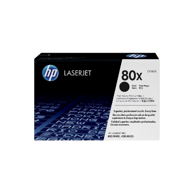 HP 80X BLACK TONER CARTRIDGE
