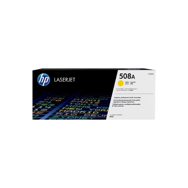 HP 508A YELLOW LJ TONER CARTRI
