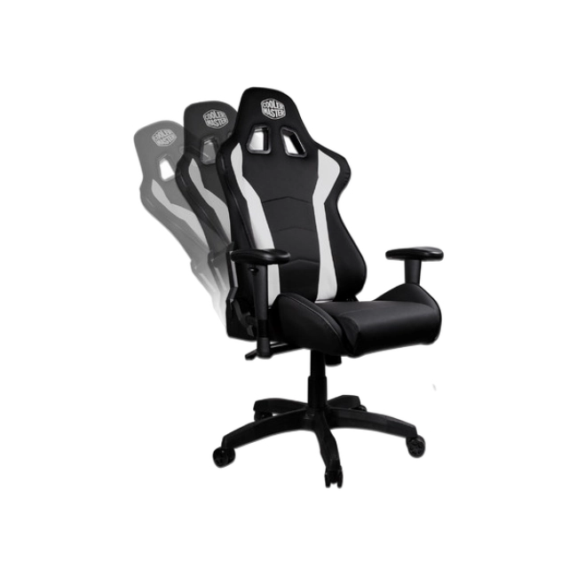 Silla Gaming Cooler Master Caliber R1 Color Blanco-9