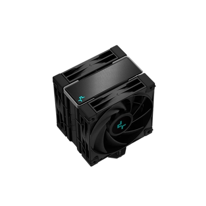 ENFRIAMIENTO DE AIRE DEEPCOOL AK400 ZERO DARK PLUS LGA1851/AM5 2X120MM FDB R-AK400-BKNNMD-G-1-4