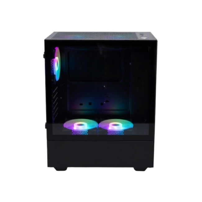 CASE GAMING X-LION HX-650 E010-166 PANEL LATERAL DE VIDRIO TEMPERADO +3. ABANICOS ARGB + 2X USB 2.0 + USB 3.0 + AUDIO HD-7
