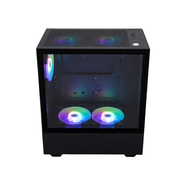 CASE GAMING X-LION HX-650 E010-166 PANEL LATERAL DE VIDRIO TEMPERADO +3. ABANICOS ARGB + 2X USB 2.0 + USB 3.0 + AUDIO HD-5