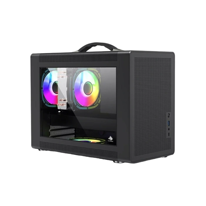 CASE GAMING  EAGLE WARRIOR MICRO ATX CG10Z7RA001C  FRONTAL MESH VIDRIO TEMPERADO
