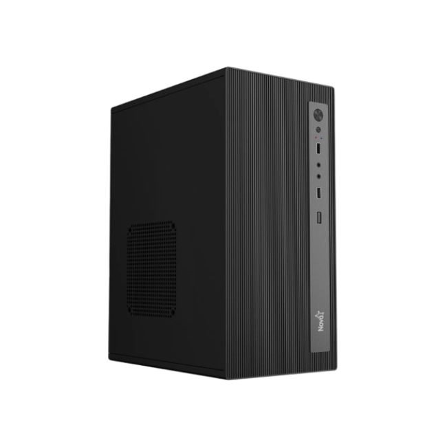 CASE NOVA CM01Z9RA001C MINI TOWER VENTILADOR 1 DE 80 MM SIN FUENTE DE PODER INCLUIDA NEGRO-2
