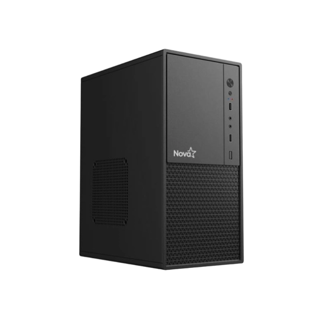 CASE NOVA CM09Z9RA001C MINI TOWER SIN FUENTE DE PODER INCLUIDA NEGRO
