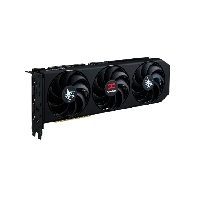 TARJETA DE VIDEO POWERCOLOR HELLHOUND AMD RADEON RX 9060 XT 8GB GDDR6 2740MHZ RX9060XT 8G-L/OC-11