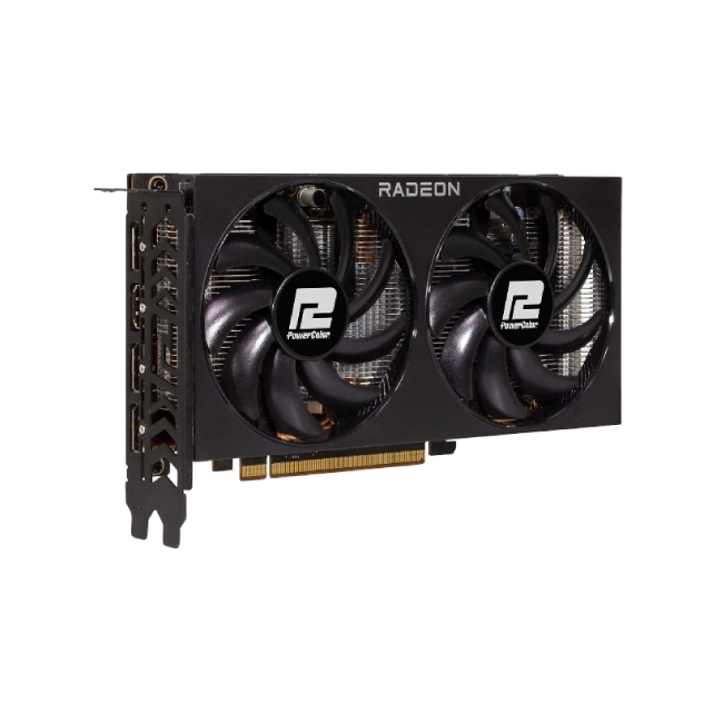 TARJETA DE VIDEO POWERCOLOR FIGHTER AMD RADEON RX 7600 8GB GDDR6 2250 MHZ RX 7600 8G-F/V2-7