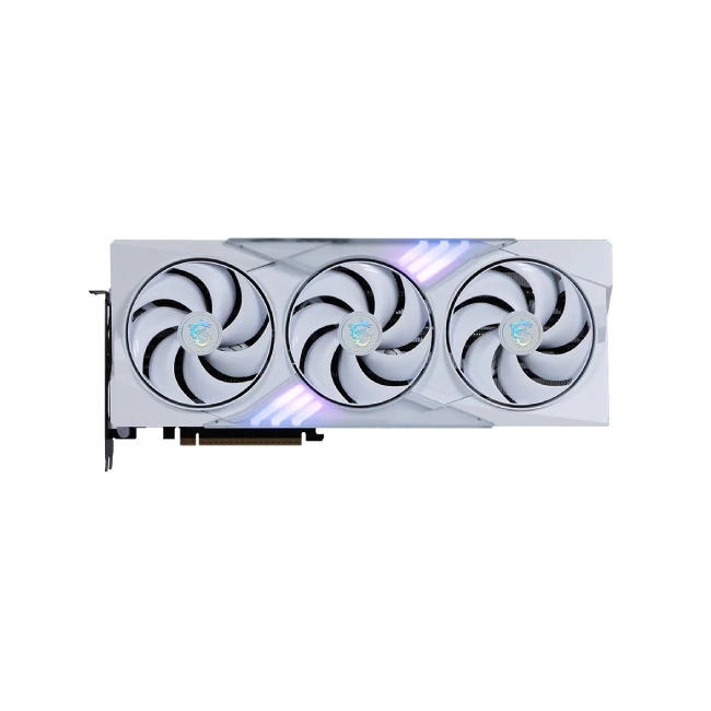 TARJETA DE VIDEO MSI GEFORCE RTX 5080 16G GAMING TRIO OC WHITE GDDR7 2715 MHZ 912-V531-418 BLANCO-5