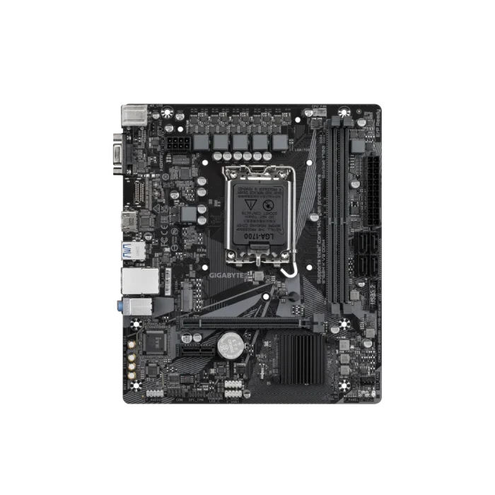 TARJETA MADRE GIGABYTE B760M K V2 DDR4 LGA1700 MICRO ATX NEGRO-1