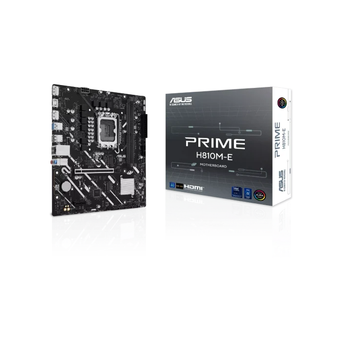 TARJETA MADRE ASUS PRIME H810M-E LGA1851 MICRO ATX DDR5 90MB1N20-M0EAY0 NEGRO/BLANCO-4